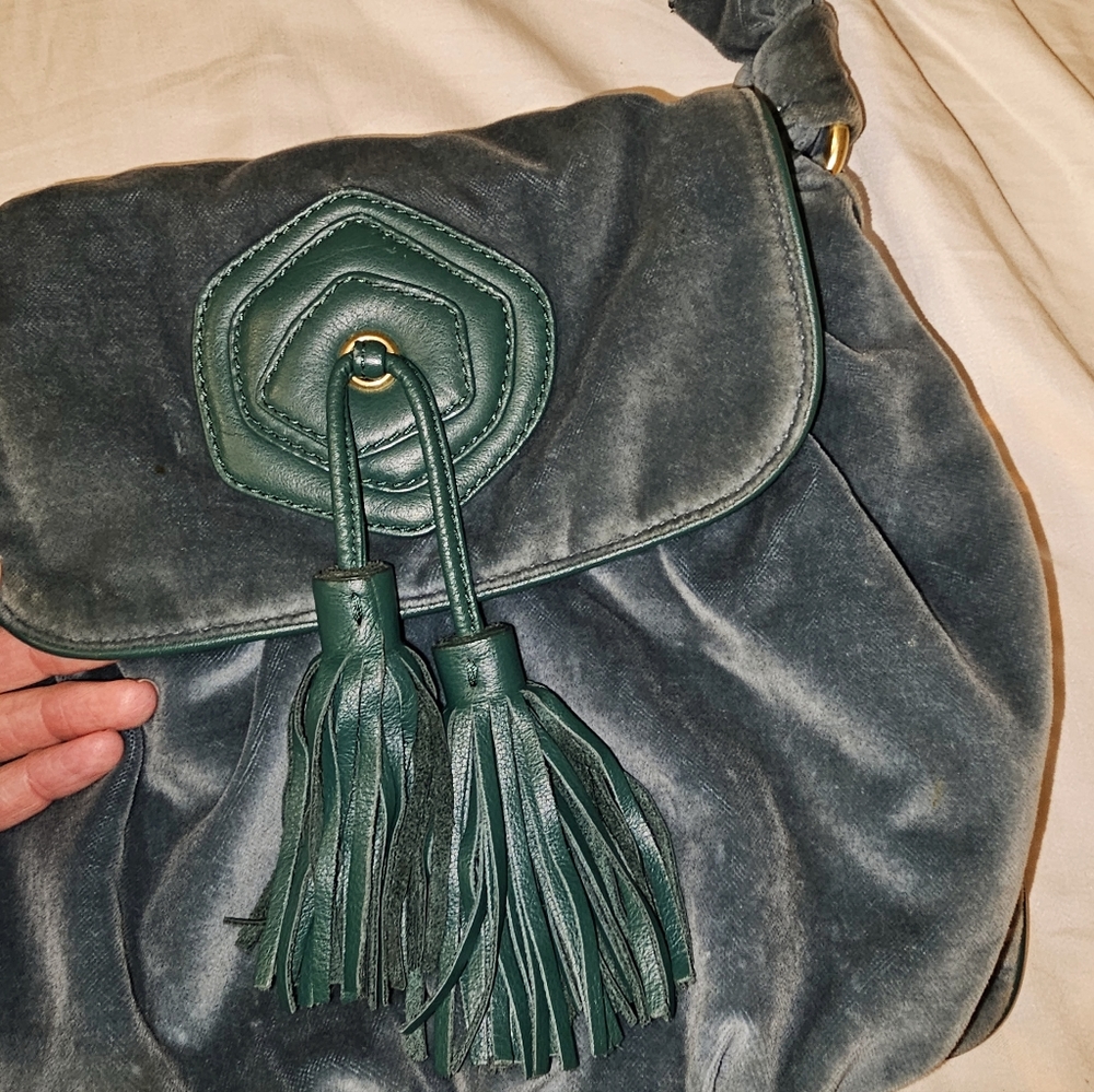 Marc Jacob's vintage velvet tassels bag